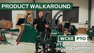 Woodland Mills WC88 Wood Chipper Full Product Walkaround (2024)