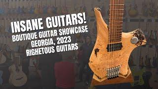 Insane guitars! Boutique Guitar Showcase comes to Georgia!