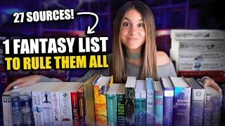 The Ultimate Top 20 Fantasy Book Must Reads (out of +1000 books)