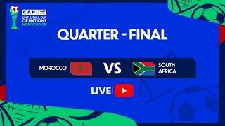 Morocco vs South Africa - U-17 Africa Cup Of Nations Quarter Finals
