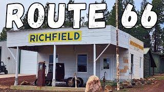 Route 66 - A Nostalgic Journey Through Parks & Bellemont, Arizona with Big Mike