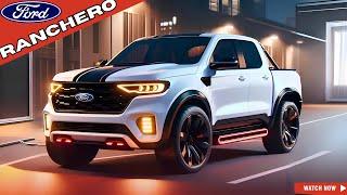 OFFICIAL Confirmed 2025 Ford Ranchero Pickup Truck - With Modern Style!