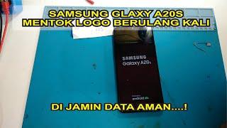 SAMSUNG A20S Mentok Logo Berulang Kali | Restart Terus Menerus