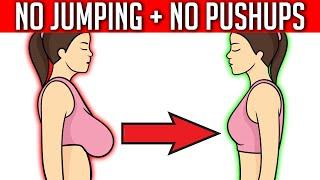 5 Min | Easiest Exercises To Shrink Breast Size