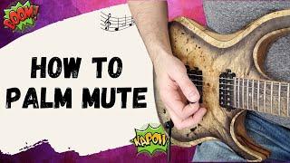 Mastering Palm Muting On Guitar: A Comprehensive Guide