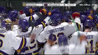 Men's Hockey | 2021 NCAA Tournament - Sandelin's GWG in OT propels MSU over QU