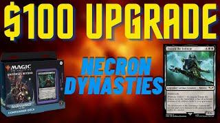 Necron Dynasties Upgrade - Improving the Precon Commander Deck with $100