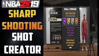 NBA 2K19 Prelude - Sharpshooting Shot Creator SF Build