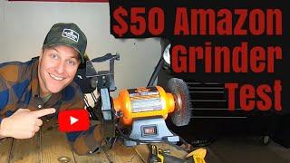 Cheapest Bench Grinder on Amazon test and review! 6" WEN