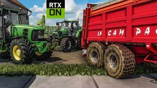 FS 22 Next Level RTX Graphics - Realistic mod & Maximum settings gameplay | Looks like REAL LIFE