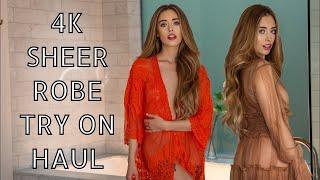 New Transparent Try On Haul with Sanmatha Lovely 4K