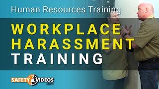 Workplace Harassment Training from SafetyVideos.com