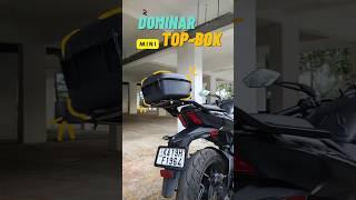 Dominar Top Box installation | studds vault box #dominar400 #ns400 #ns200 #dominar250 #shorts