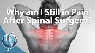 Why am I Still in Pain After Surgery?