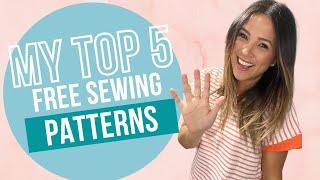 Here Are My Favorite Easy, Cute and FREE Sewing Patterns!!!