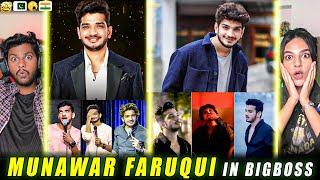 Reaction on Munawar Faruqui Attitude edits  | Munawar Faruqui Angry moments 