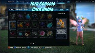 Tera Console: Card Guide