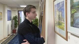 В Президентской библиотеке Республики Беларусь открылась выставка работ художника Виктора Данилова