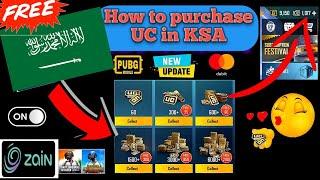 How to purchase pubg UC in Saudi Arabia by sim card happy gaming