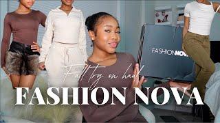 Fashion Nova Winter/Fall Haul - Jeans, Pants, Skirts, etc