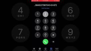 Harry Potter theme song on iPhone keypad 