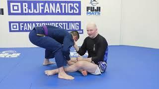 John Danaher Demonstrating The Power Of Cross Lapel Grips.