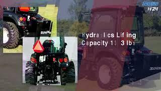 Don't miss out on the Solis H24 A/C and Heat Cab at Stand B12, World AG Expo, Tulare, CA