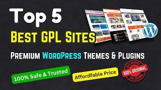 5 Best GPL Sites to Buy Cheap WordPress Themes and Save BIG  |  GPL Ji Review