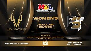 [ENG] MBL Regular Season 2024 | G11 |  NS Matrix Deers vs Selangor EST Jersey