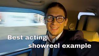 Best acting showreel example for actor portfolio