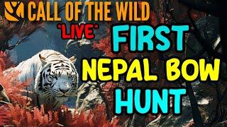 Not Ending The Stream Until I BOW Hunt ALL Of NEPAL - TheHunter: Call of the Wild