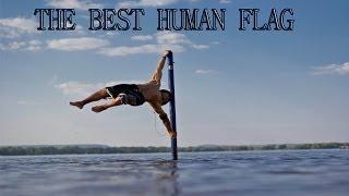 THE BEST HUMAN FLAG