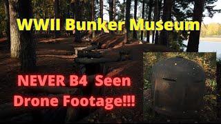 WWII Bunker Museum: NEVER Before Seen 4K Cinematic Drone Footage. .#Episode 16
