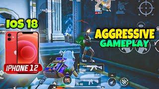 Aggressive Gameplay on iphone 12 | Pubg new update | iphone 12 pubg gameplay