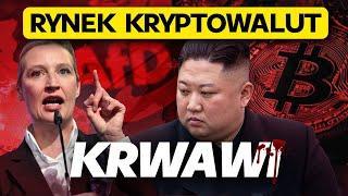 TĄPNIĘCIE BITCOINA. Ukraina dogada się z USA? Akcje TESLI NURKUJĄ. Polacy postawią na auta z Chin?