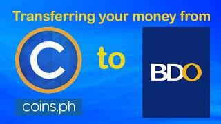 Transferring Your Money From Coins ph to your BDO Bank Account - Fast & Easy