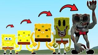 NEW EVOLUTION OF CURSED SPONGEBOB In Garry's Mod