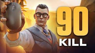 VALORANT YENİ EKİPMANLARLA 90 KILL ALDIM!!