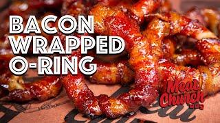 Bacon Wrapped Onion Rings