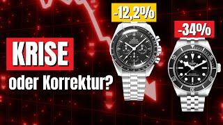  WATCH CRISIS? Rolex weakens, Tudor -34% Swatch Group under 2020! What's happening here?