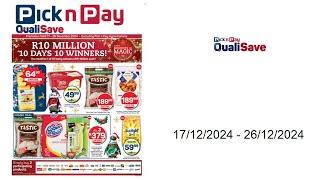 Pick n Pay specials - 17/12/2024 - 26/12/2024