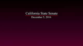 California State Senate Organizing Session