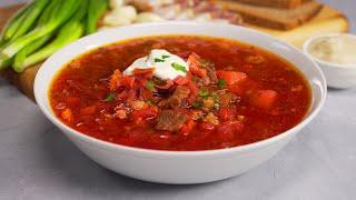 Always Welcomed And All-Time Ukrainian Borscht! Recipe by Always Yummy!