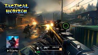 Tactical Horizon Gameplay Android  FPS Shooting Thrilling