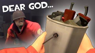 TF2 Soldier Bucket is now a Playable Weapon