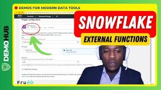 Snowflake Demo // Creating and Using Snowflake External Functions | www.demohub.dev