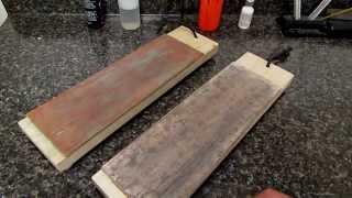 New Strops for TheApostleP Sharpening Bench!