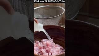 Kinilaw ni Ms. Cynthia