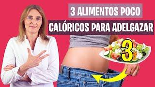 3 ALIMENTOS BAJOS EN CALORÍAS para PERDER PESO | Alimentos para adelgazar | Nutrición y Dietética