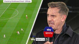 Neville, Redknapp & Townsend REACT to PGMOL 'error' for Luis Diaz disallowed goal! 